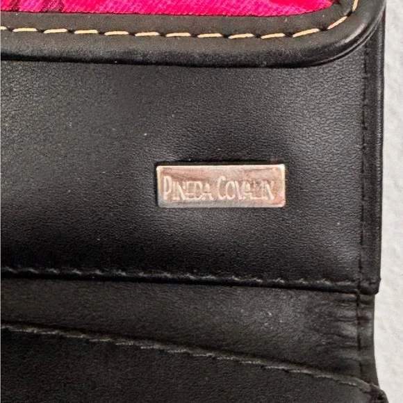 Pineda Covalin Designer Wallet – Multicolor | Silk & Leather 🌺 - Picture 6 of 6